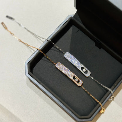 [LUXE]MOVE CLASSIQUE DIAMOND PAVED BRACELET