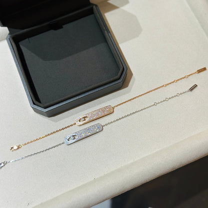 [LUXE]MOVE CLASSIQUE DIAMOND PAVED BRACELET