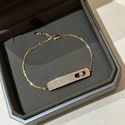 [LUXE]MOVE CLASSIQUE DIAMOND PAVED BRACELET