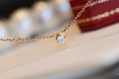 [Luxora]DAMOUR DIAMOND NECKLACE