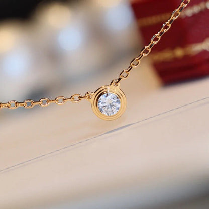 [Luxora]DAMOUR DIAMOND NECKLACE