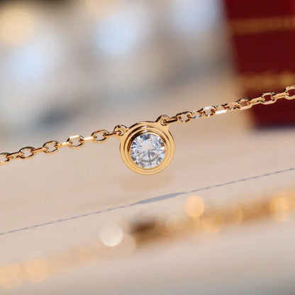 [Luxora]DAMOUR DIAMOND NECKLACE