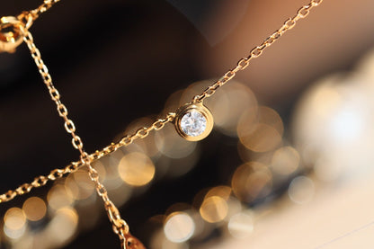 [Luxora]DAMOUR DIAMOND NECKLACE