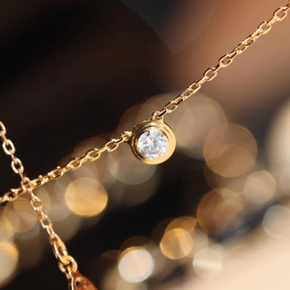 [Luxora]DAMOUR DIAMOND NECKLACE