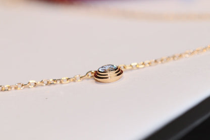 [Luxora]DAMOUR DIAMOND NECKLACE