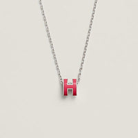 [Luxora]H NECKLACE PINK