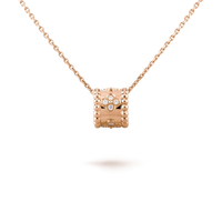 [Luxora]PERLEE PEDANT NECKLACE GOLD / ROSE GOLD