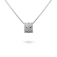 [Luxora]PERLEE PEDANT SIVLER DIAMOND NECKLACE