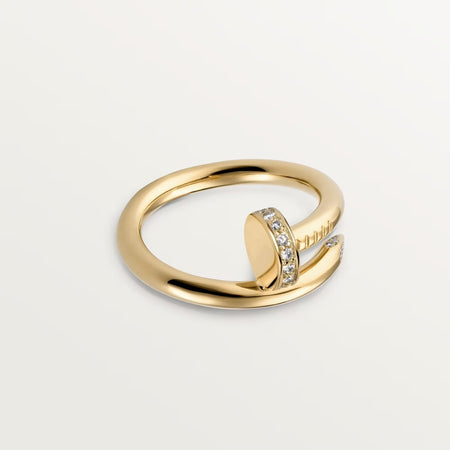 [Luxora]JUSTE RING 2.6MM HALF DIAMOND