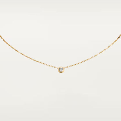 [Luxora]DAMOUR DIAMOND NECKLACE