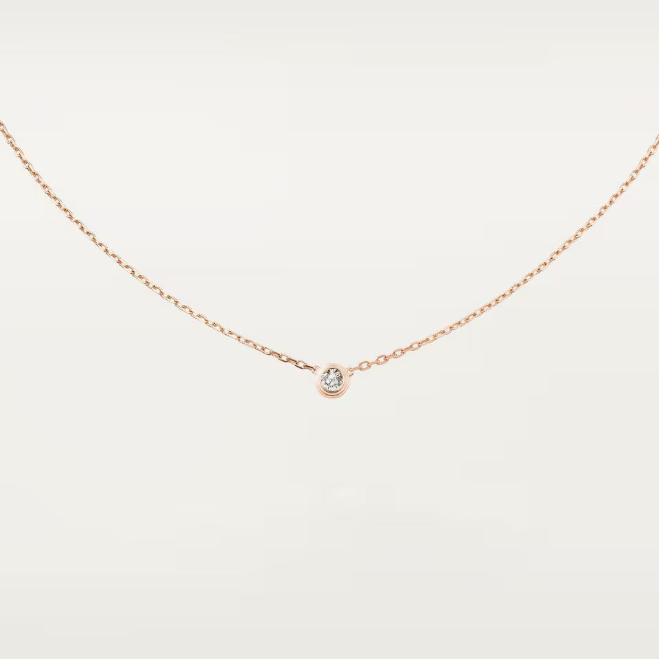 [Luxora]DAMOUR DIAMOND NECKLACE