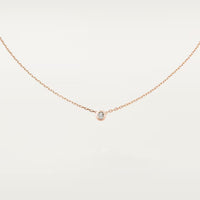 [Luxora]DAMOUR DIAMOND NECKLACE