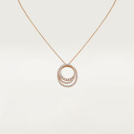 [Luxora]ETINCELLE  FULL DIAMOND NECKLACE
