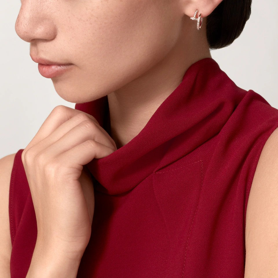 [Luxora]JUSTE FULL DIAMOND SMALL EARRINGS