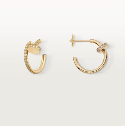 [Luxora]JUSTE FULL DIAMOND SMALL EARRINGS