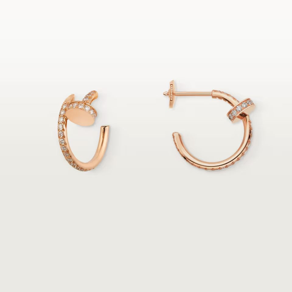 [Luxora]JUSTE FULL DIAMOND SMALL EARRINGS