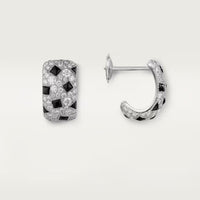 [Luxora]PANTHERE MINI FULL DIAMOND EARRINGS