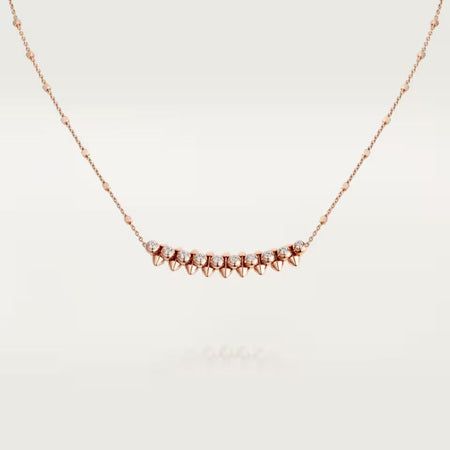 [Luxora]CLASH  MEDIUM DIAMOND NECKLACE