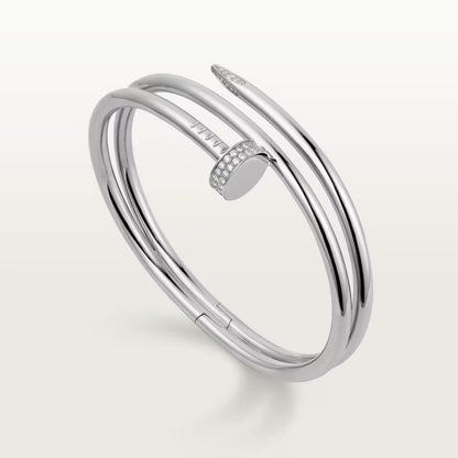 [Luxora]JUSTE BRACELET 3.5MM DOUBLE ROW DIAMOND