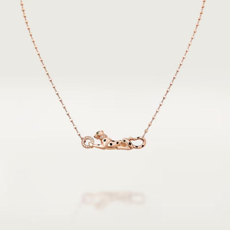 [Luxora]PANTHERE FULL DIAMOND NECKLACE