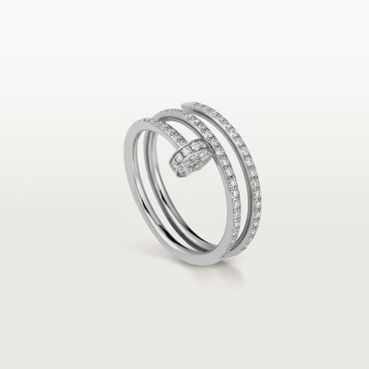 [Luxora]JUSTE RING 4.8MM FULL DIAMOND
