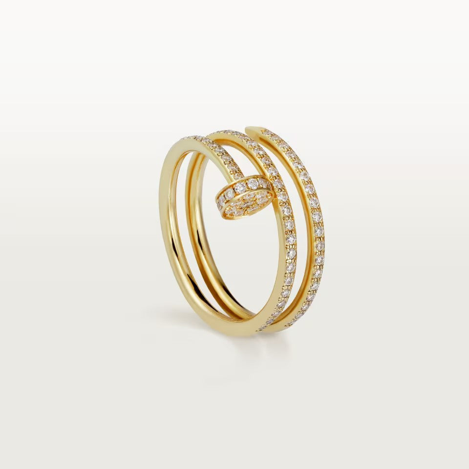 [Luxora]JUSTE RING 4.8MM FULL DIAMOND