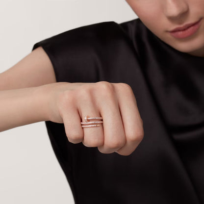 [Luxora]JUSTE RING 4.8MM FULL DIAMOND