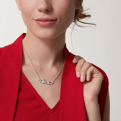 [Luxora]PANTHERE PAVED DIAMOND NECKLACE