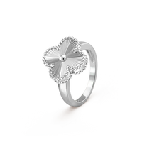 [Luxora]CLOVER SILVER RING