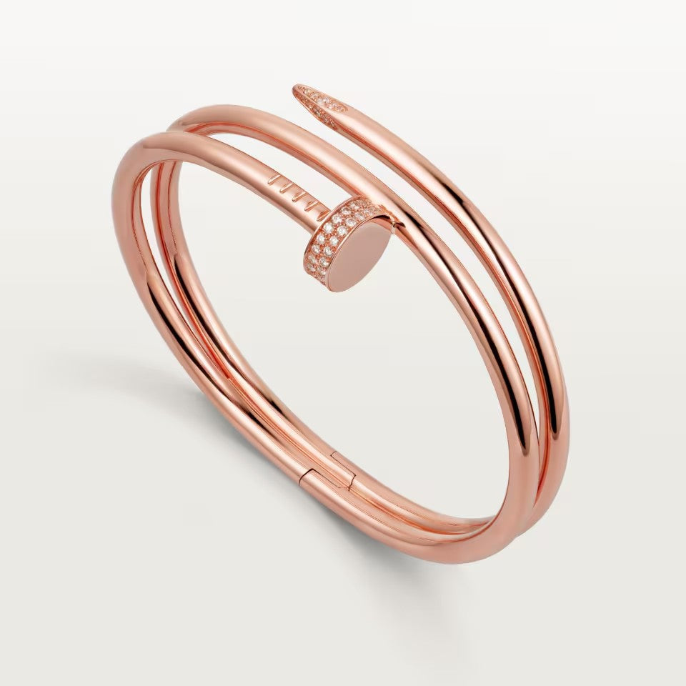 [Luxora]JUSTE BRACELET 3.5MM DOUBLE ROW DIAMOND