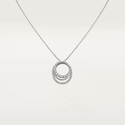 [Luxora]ETINCELLE  FULL DIAMOND NECKLACE