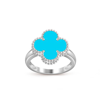 [Luxora]CLOVER SILVER RING COLLECTION