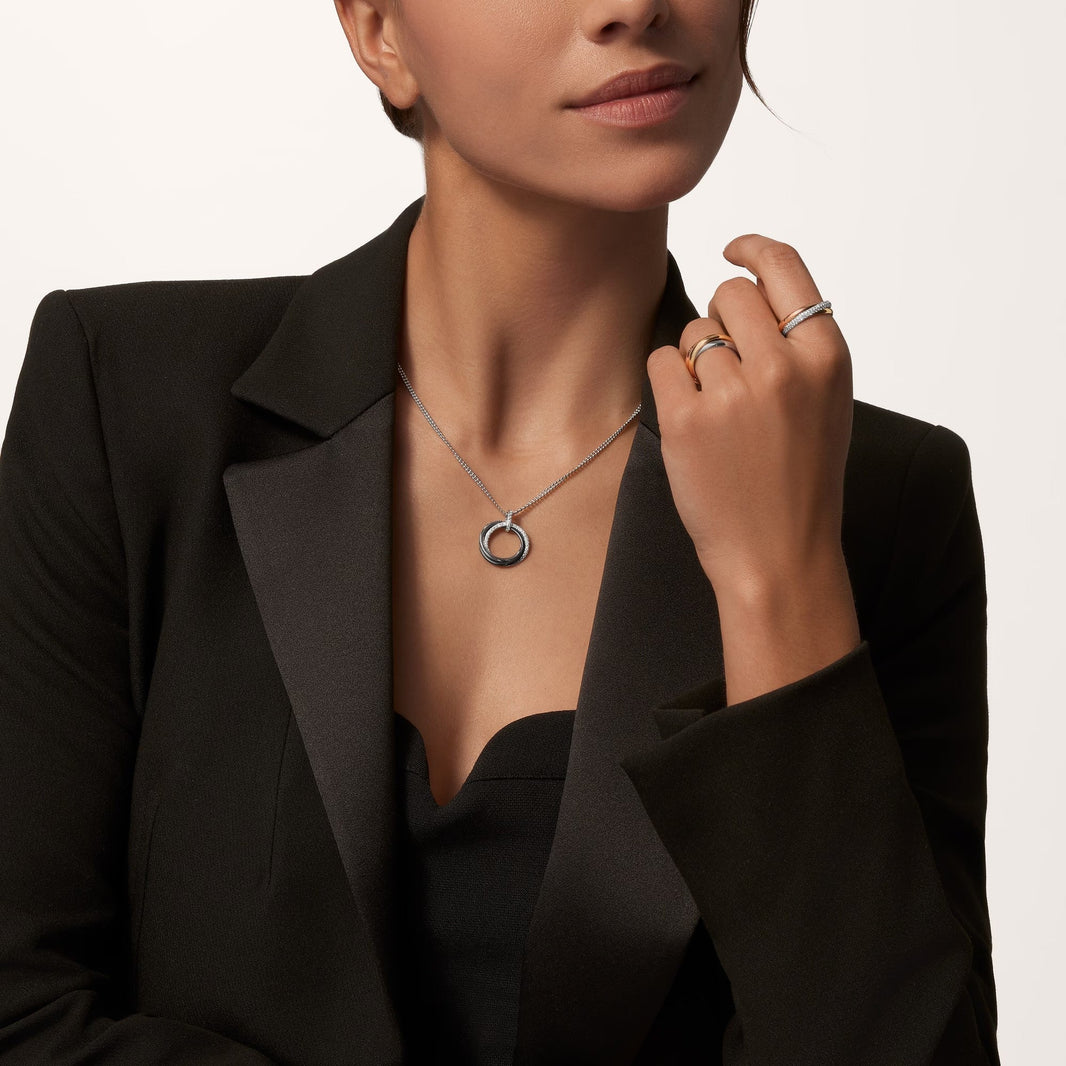 [Luxora]TRINITY CERAMIC NECKLACE