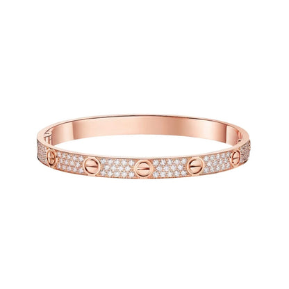 [Luxora]LOVE BRACELET 6.1MM DIAMOND-PAVED