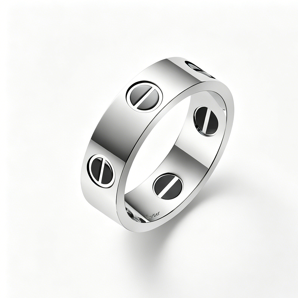 [Luxora]LOVE RING 5.5MM NO DIAMONDS  CERAMIC