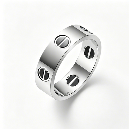 [Luxora]LOVE RING 5.5MM NO DIAMONDS  CERAMIC