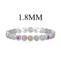 [Luxora]Unique Scintillating Round Cut Daily Ring