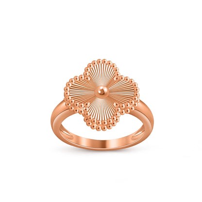 [Luxora]CLOVER RING ROSE GOLD COLLECTION