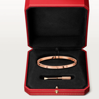 [Luxora]LOVE BRACELET 3.65MM 10 DIAMONDS