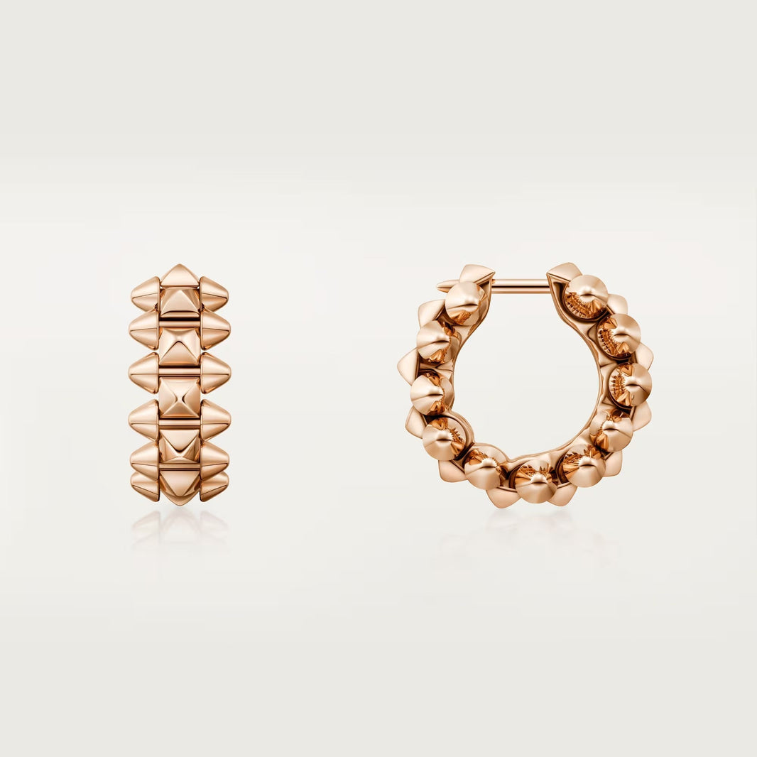 [Luxora]CLASH MINI HOOP EARRINGS