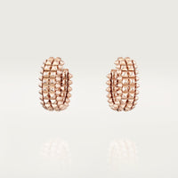 [Luxora]CLASH 9.2MM DOUBLE ROW EARRINGS