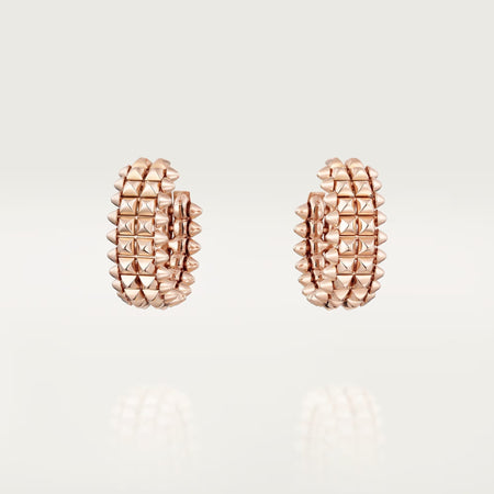 [Luxora]CLASH 9.2MM DOUBLE ROW EARRINGS