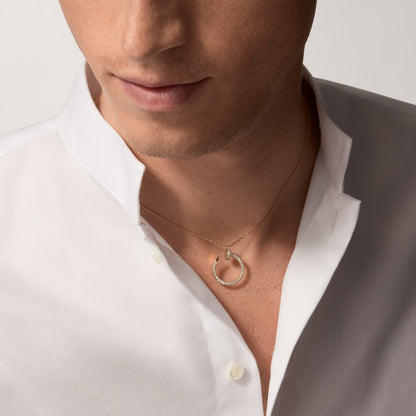 [Luxora]JUSTE NECKLACE FULL DIAMOND