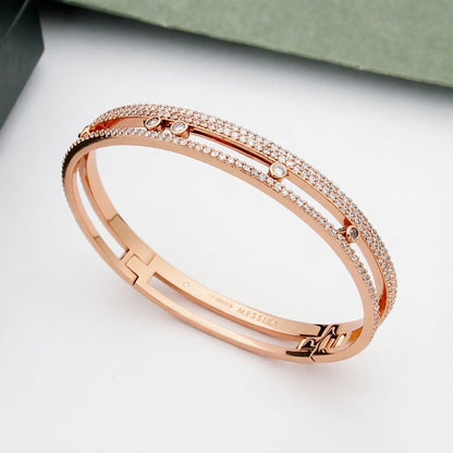 [Loxura]Move Romane pavé bangle
