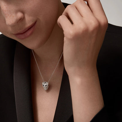 [Luxora]PANTHERE FULL DIAMOND NECKLACE