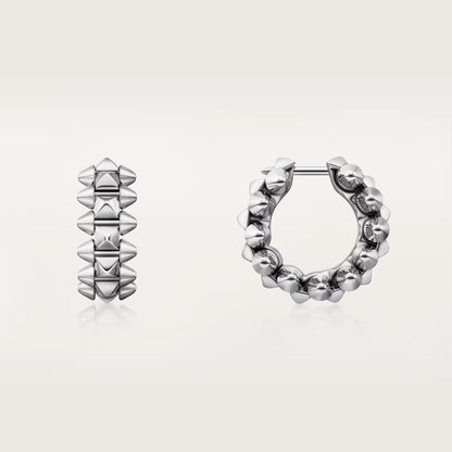 [Luxora]CLASH MINI HOOP EARRINGS