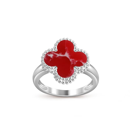 [Luxora]CLOVER SILVER RING COLLECTION