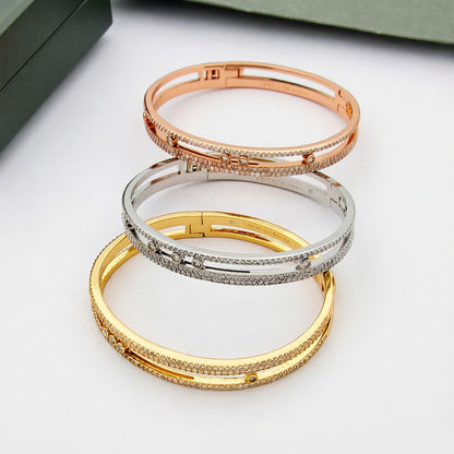 [Loxura]Move Romane pavé bangle