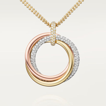[Luxora]TRINITY LARGE NECKLACE