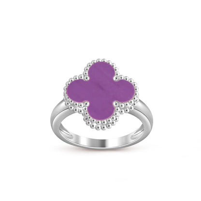 [Luxora]CLOVER SILVER RING COLLECTION